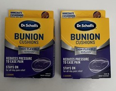 Dr Scholls BUNION Cushions HYDROGEL 5 ct ( 2 pack ) New In Package