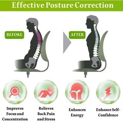 Back Posture Corrector Shoulder Straight Support Brace Belt Therapy Men Women