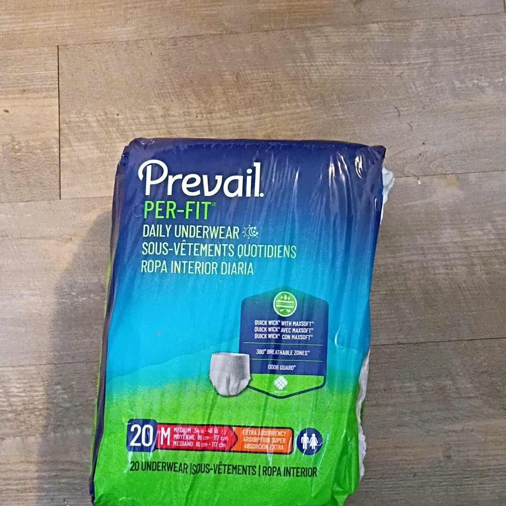 Prevail Per-Fit Incontinence Pants Medium Extra Absorbency 20 Ct PF-512