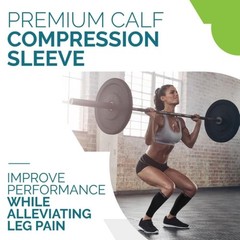 Calf Compression Sleeves for Men and Women – Leg Compression Sleeve – Footles…