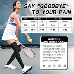 20-30 mmHg Medical Compression Stockings Thigh High Surgical Socks Varicose Pain