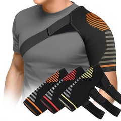 Compression Shoulder Brace with PowerKnit Compression Technology | Shoulder