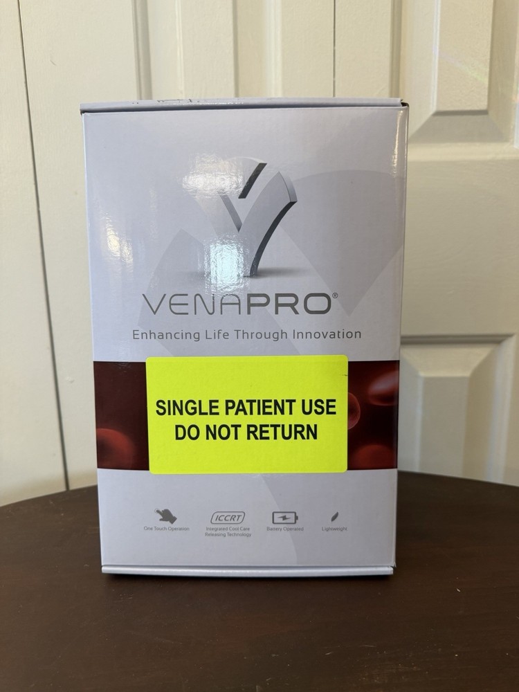 VenaPro 08-0035 Dual Leg Compression System Pair Wraps Charger Portable