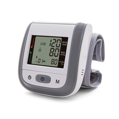 New Automatic Wrist LCD Digital Wrist Blood Pressure Cuff Meter Counter 5 Color