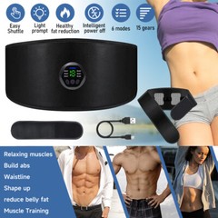 EMS Massager Abdominal Back Full Body Muscle Stimulator Pain Relief Device Smart