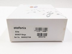 Otofonix BS058E R RIGHT Single Hearing Aid Hearing Amplifier W Case Beige