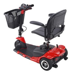 VEVOR 3-Wheel Folding Mobility Scooter for Seniors 12 Mile Range 265LBS Capacity