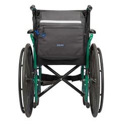ZHCHG Wheelchair Bags, Backpack with Cup Holder, Large, black