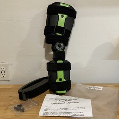 New! Telescoping ROM Post-Operative Knee Brace ACL Hinged 10950 Fits Most Adults