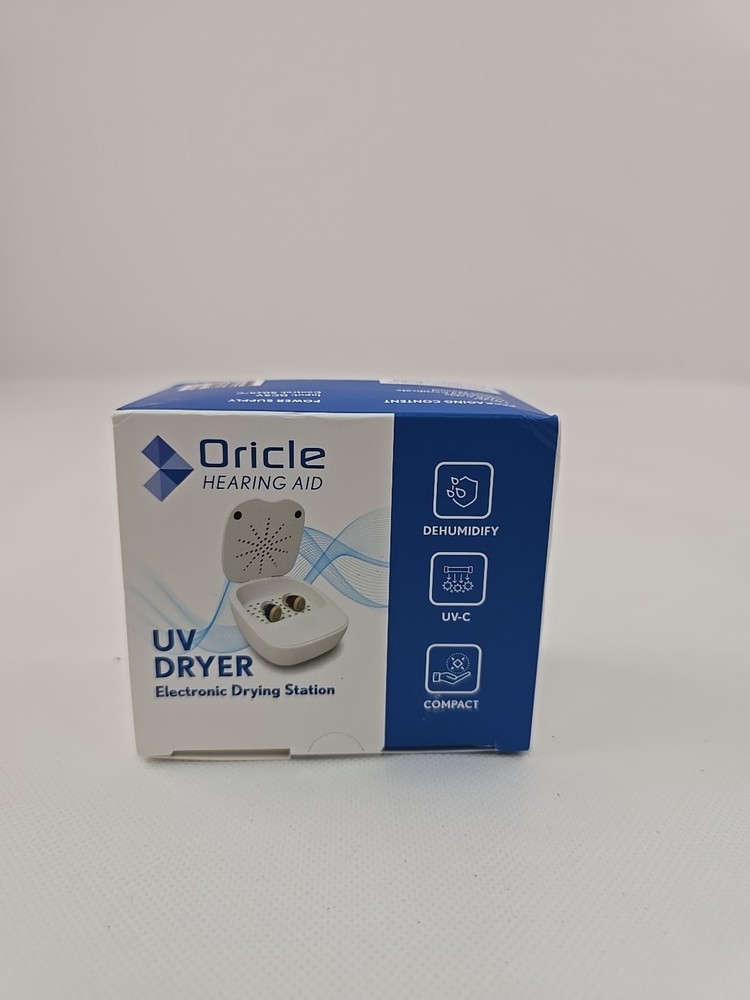 NEW Oricle Hearing Aid UV Dryer Electronic Drying Station