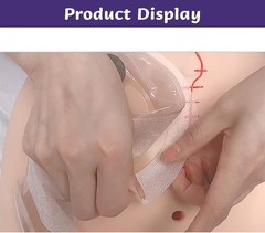 Ostomy Barrier Strips, Elastic Skin Barrier Strips for Colostomy Bags, Leak-P…