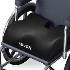 AUVON Anti-Slip Wheelchair Cushions with Front High Rear Low & Hump Design, E…