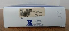 FLEX-SUPPORT 1007 Knee Sleeve Spiral / Half Strap Medium