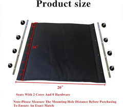 Wheelchair 20 Inch Seat, Wheelchair Replacement Seat, Nylon Seat Upholstery, Whe