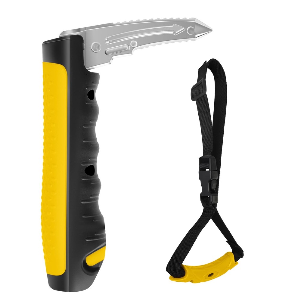 Kaiedos Car Door Handle for Elderly, 3-in-1 +Strap, Yellow–Strap