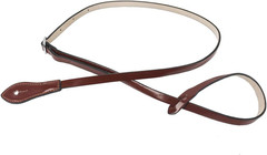 Walker & Williams M-41 Chestnut Brown Leather Mandolin Strap for a or F Types