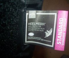 *New* Medline MDT823330SW HeelMedix Protector w/Wedge/Mesh Bag/Instructions