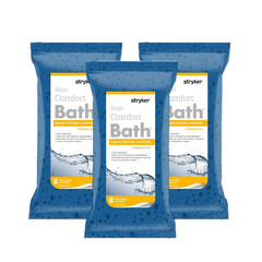 Sage Single Use BATH Cleansing WASHCLOTHS – 3 Packages, 24 Cloths total