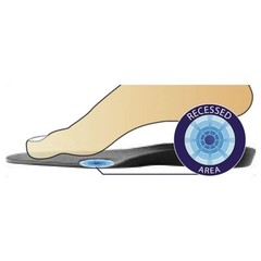 DonJoy Arch Rival Black Size B Orthotic Inserts Pair for Subtle Cavus Foot