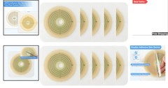 10pcs Cut-to-Fit Skin Barrier for Colostomy Bags – Non-Woven Superior Protection