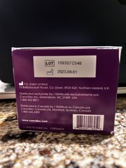 EAKIN COHENSIVE SLIMS CONVATEC 839005 BOX OF 10 ostomy supplies lot of 2 boxes