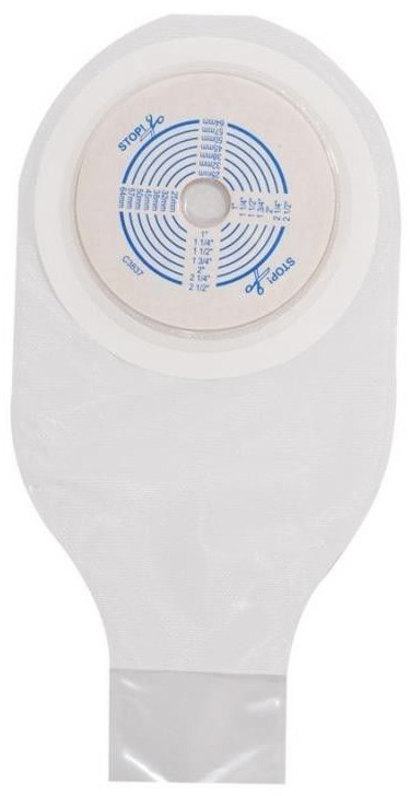 Convatec One-Piece Drainable Pouch w Cut-to-Fit Stomahesive Skin Barrier 125330