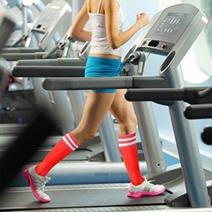 6 Pairs Soccer Socks Color Stretchy Compression One Size 6pairs-multicolor