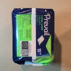 Prevail Total Care Underpads XL 30×30 Extra Strong Super Absorbent 10 Ct