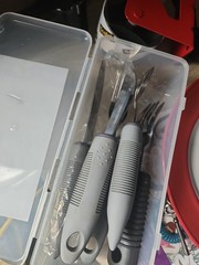 Weighted Large Utensils For Disabilities, Stainless Steel Knife Fork Spoon!.