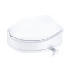 VEVOR Raised Toilet Seat 4″ Raised 300 lbs Universal Toilet Riser for Elderly