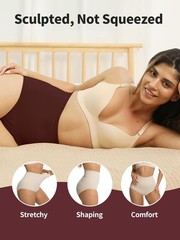 Women Incontinence Underwear, Comfort Control Shapewear Postpartum Adult