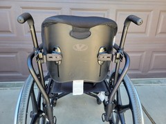 MINT UPGRADED- QUICKIE QXI folding WHEELCHAIR 18″ X 20″ Used 18″x20″ Transit