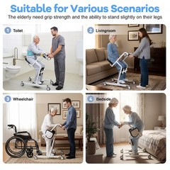 Electric Patient Lift, Portable Transfer Chair Lift Aid for Disabled NEW