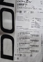 Donjoy X-ROM Post-op Knee Brace 11-2181-9 DJO Brand New!