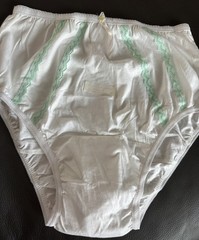 Vintage TOSP Reusable Washable Incontinent Cotton Underwear Women Size 2XL New
