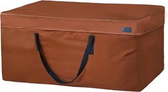 NettyPro Outdoor Patio Cushion Storage Bags 50L x 15W x 25H, Brown
