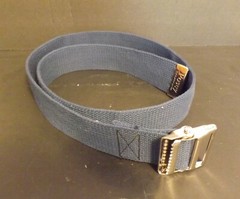 Dark Blue Gait Belt with Metal Buckle by Posey (080619)