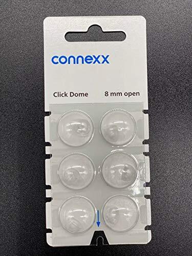 Signia Connexx 8MM Open Click Domes / Rexton (6 domes) NEW. Formerly Siemens