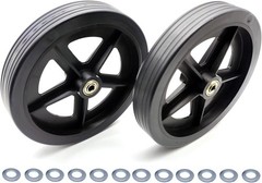 Heavy-Duty Bariatric Steel Rollator Replacement Front and Rear Wheel (7.5″ (190M
