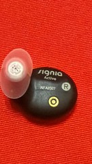 PAIR OF SIGNIA ACTIVE RECHARGEABLE – GREAT HA TECHNOLOGY – BLACK