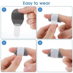 DIVINA VITAE Trigger Finger Splints, 5PCS Thumb Finger Brace for Trigger Finger