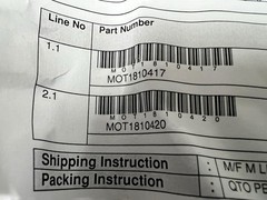NEW Pride Mobility Baja Wrangler MV600 MOTOR PAIR MOT1810417 & MOT1810420
