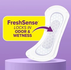 Poise Daily Incontinence Panty Liners, 2 Drop Absorbency, Long, 176 Ct FAST SHIP