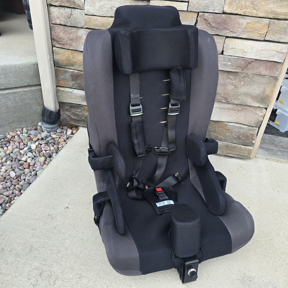 Inspired by Drive Spirit APS Special Needs Car Seat Black Gray 25-130 lbs EUC
