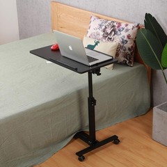 Over Bed Table with Wheels Adjustable | Rolling Laptop Table Overbed Desk Hos…