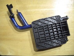 wheelchair footrest assembly right side Genuine Drive adjustable – fits others