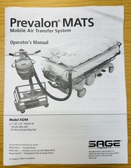 Sage Prevalence Mats Mobile Air Transfer System Disposable Mat #3244, New