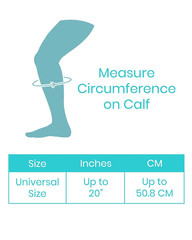 Calf Brace – Adjustable Shin Splint Support – Lower Leg Compression Wrap Increa