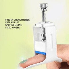 Finger Straightener Splint Adjust Curved Force Aluminum Fixture Finger Support