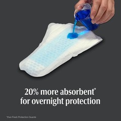 Depend Guards Incontinence Pads for Men, Overnight Absorbency, 84 Count, Packagi